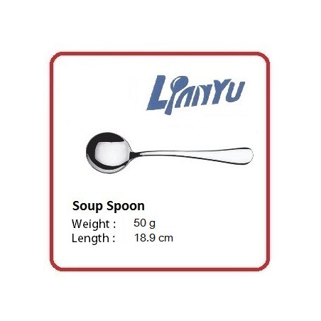 Lianyu 1pc Soup Spoon