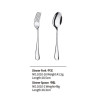 Lianyu 1pc Dinner Spoon + 1pc Dinner Fork Set