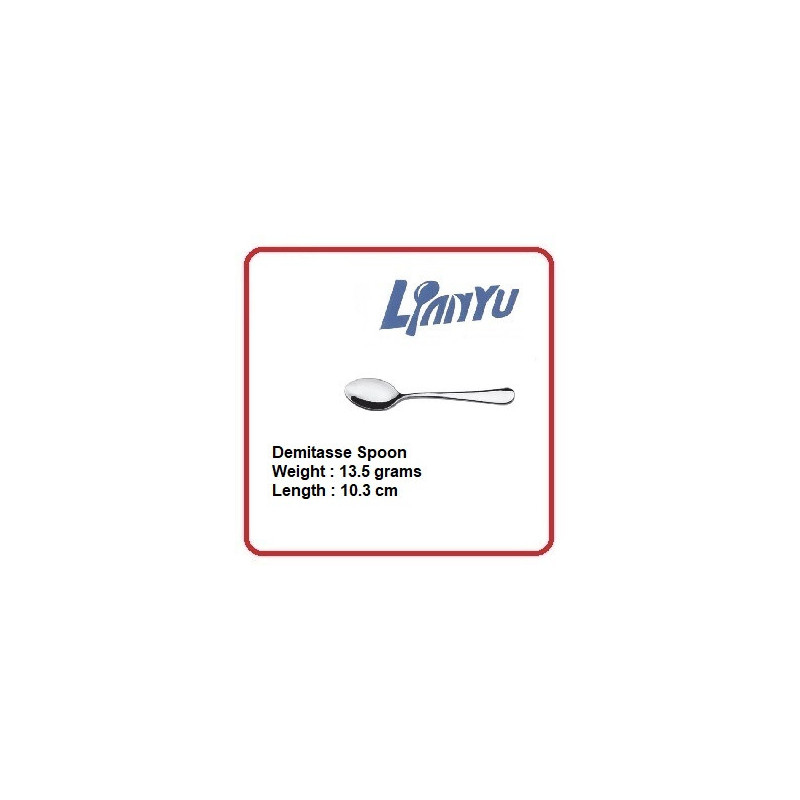 Lianyu 1pc Demitasse Spoon