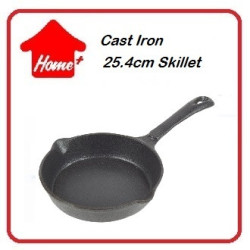 Anchor 25cm Cast Iron Skillet Pan