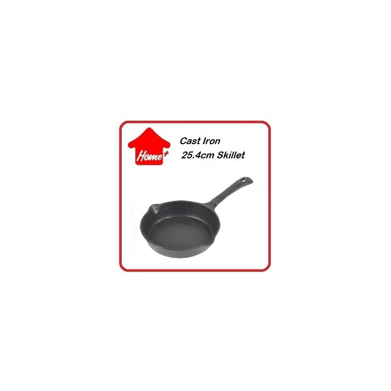 Anchor 25cm Cast Iron Skillet Pan