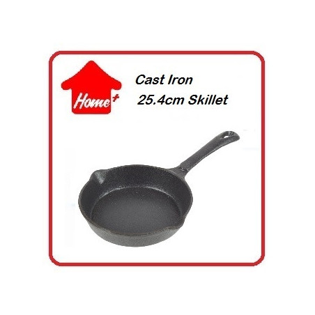 Anchor 25cm Cast Iron Skillet Pan